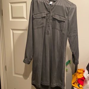 Medium Length Grey Dress